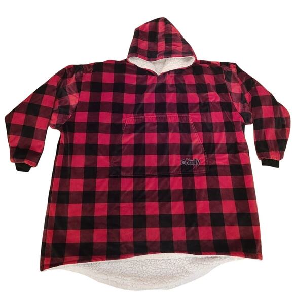 The Comfy Original Sherpa Lined Microfiber Fleece Wearable Blanket One Size - Picture 2 of 5